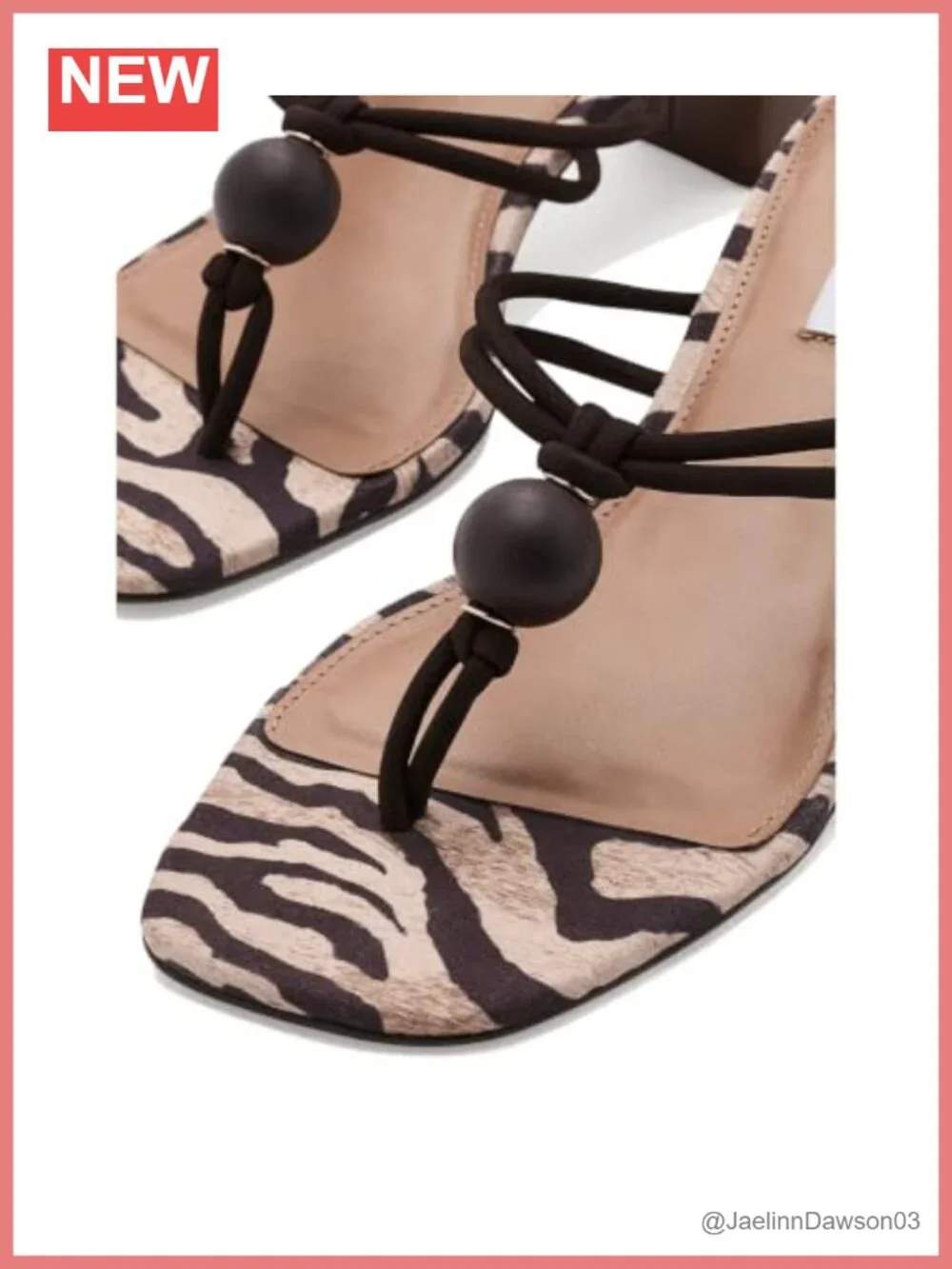 Women's Leather Strappy Block Heel Sandals Square Toe Slip On